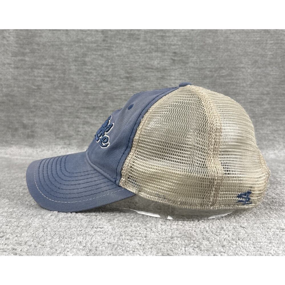 Salt Life Stance Trucker Hat Atlantic Blue Faded Mesh Snapback Fishing Cap - Picture 4 of 9